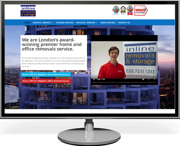 WebHunter Website design Portfolio image